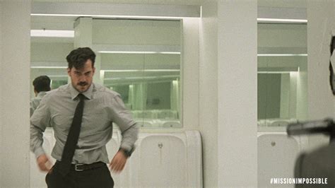 henry cavill mission impossible gif.